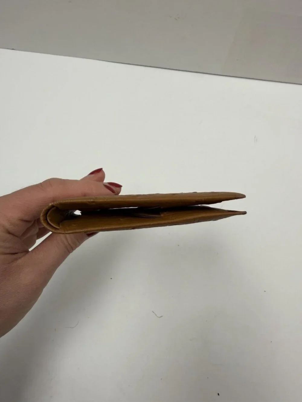 Vintage Men's Swank Tan Wallet & Card Holder Bifold